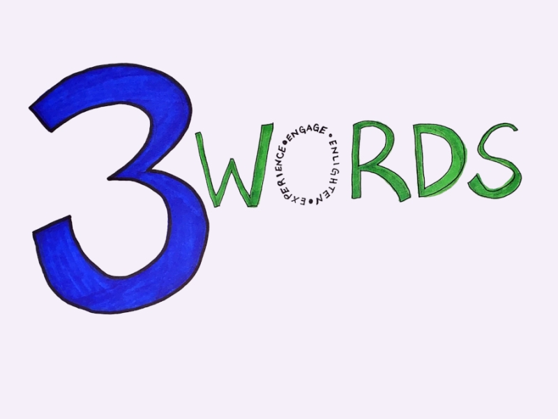 (Part 1) Three is the Magic Number: My Three Words